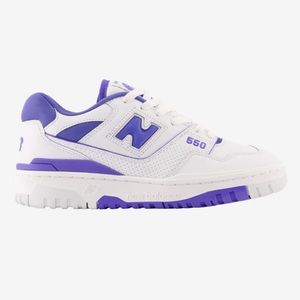 NWT New Balance 550 (white/purple) SZ 9